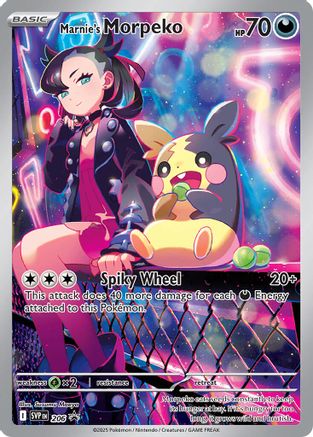 Marnie’s Morpeko 206 - Holo Rare - Holofoil
