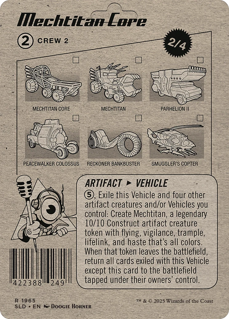 Mechtitan Core // Mechtitan Core (SLD-1965) - Secret Lair Drop (Borderless) Foil - Image 3