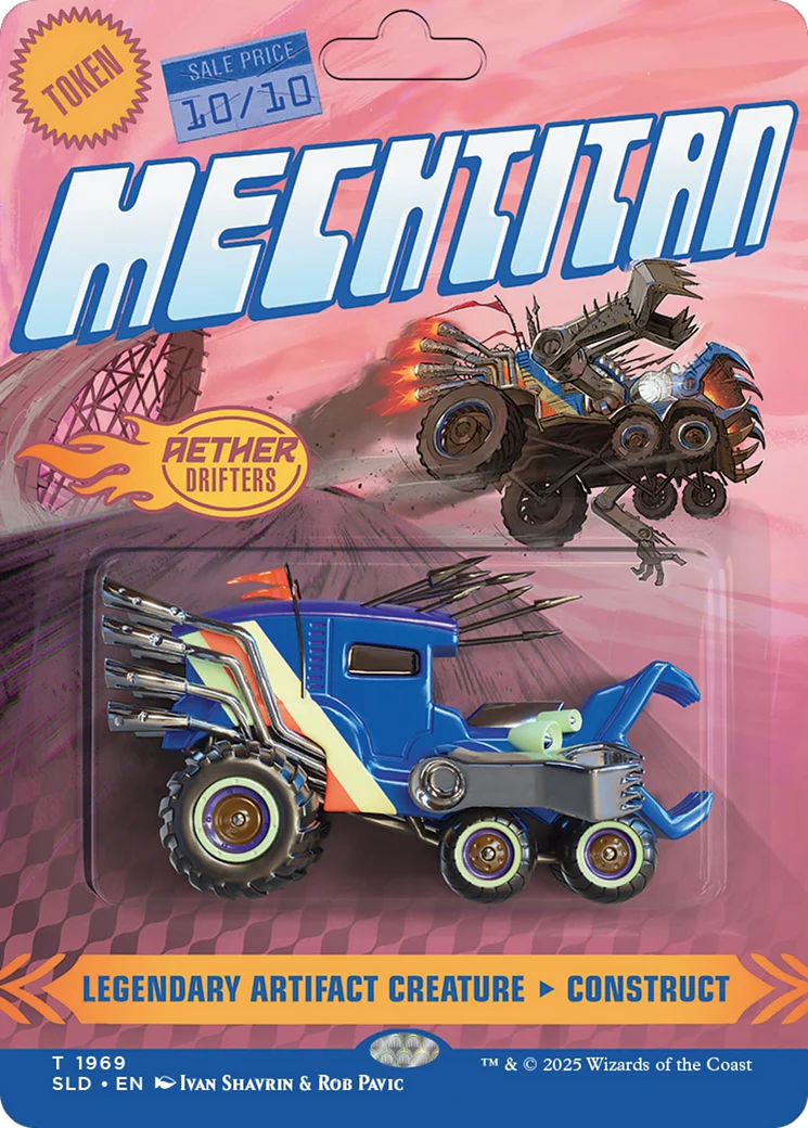 Mechtitan // Mechtitan (SLD-1969) - Secret Lair Drop (Borderless) Foil - Image 2