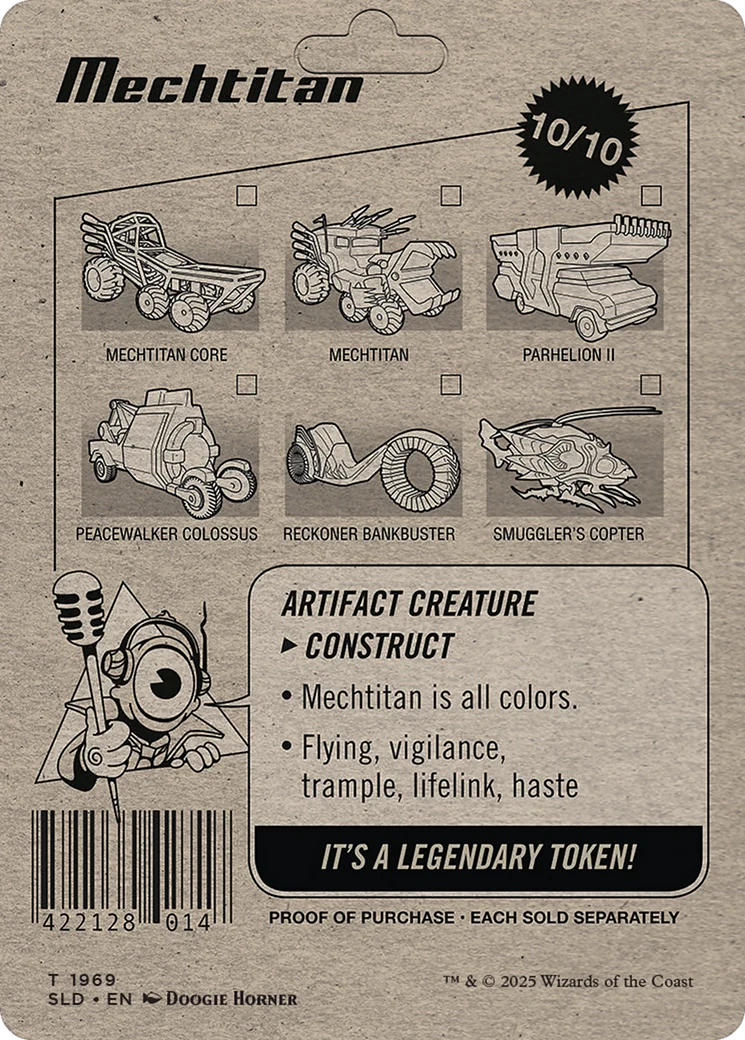 Mechtitan // Mechtitan (SLD-1969) - Secret Lair Drop (Borderless) Foil - Image 3
