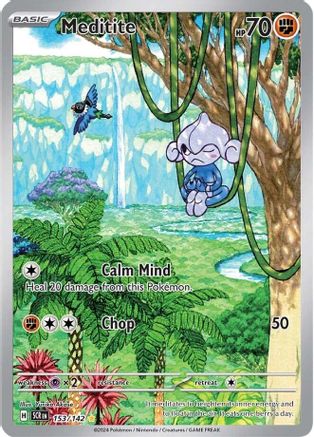 Meditite 153/142 - Illustration Rare - Holofoil