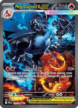 Mega Charizard X ex 125/094 - Special Illustration Rare - Holofoil