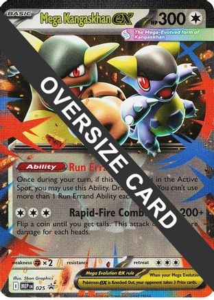 Mega Kangaskhan ex 025 - Promo - Holofoil