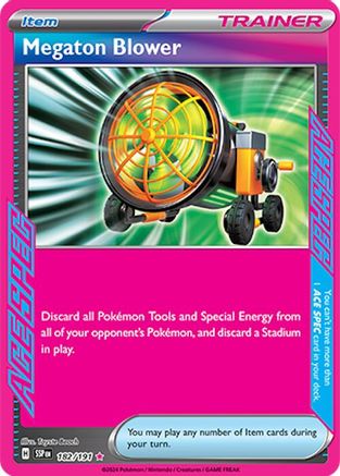 Megaton Blower 182/191 - ACE SPEC Rare - Holofoil