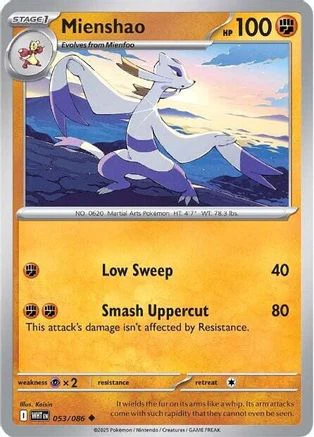 Mienshao 053/086 - Uncommon