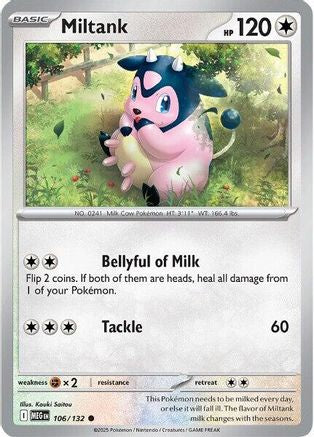 Miltank 106 - Common - Reverse Holofoil