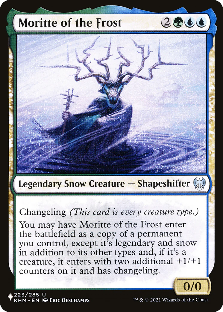 Moritte of the Frost (KHM) (LIST-223) - The List Reprints