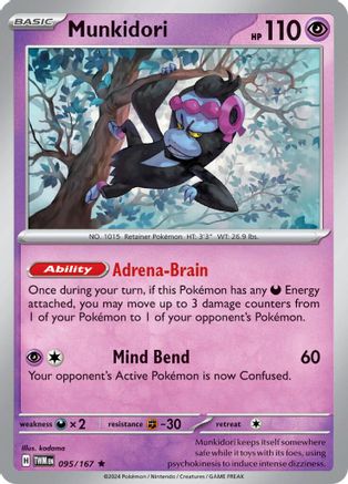 Munkidori 095/167 - Rare - Holofoil
