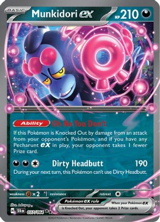 Munkidori ex 037/064 - Double Rare - Holofoil