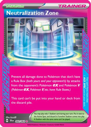 Neutralization Zone 060/064 - ACE SPEC Rare - Holofoil