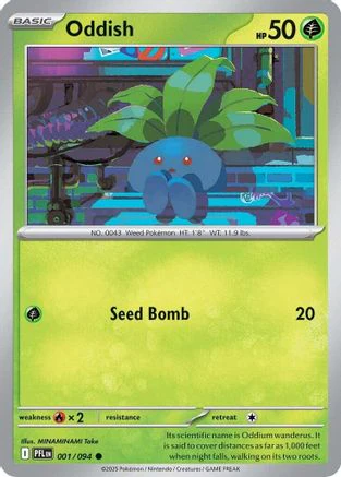 Oddish 001 - Common