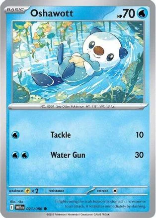 Oshawott 021/086 - Common