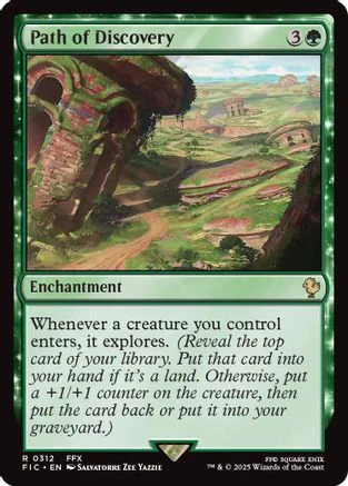 Path of Discovery (Surge Foil) (FIC-312) - Commander: FINAL FANTASY Foil
