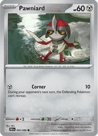Pawniard 064/086 - Common - Reverse Holofoil