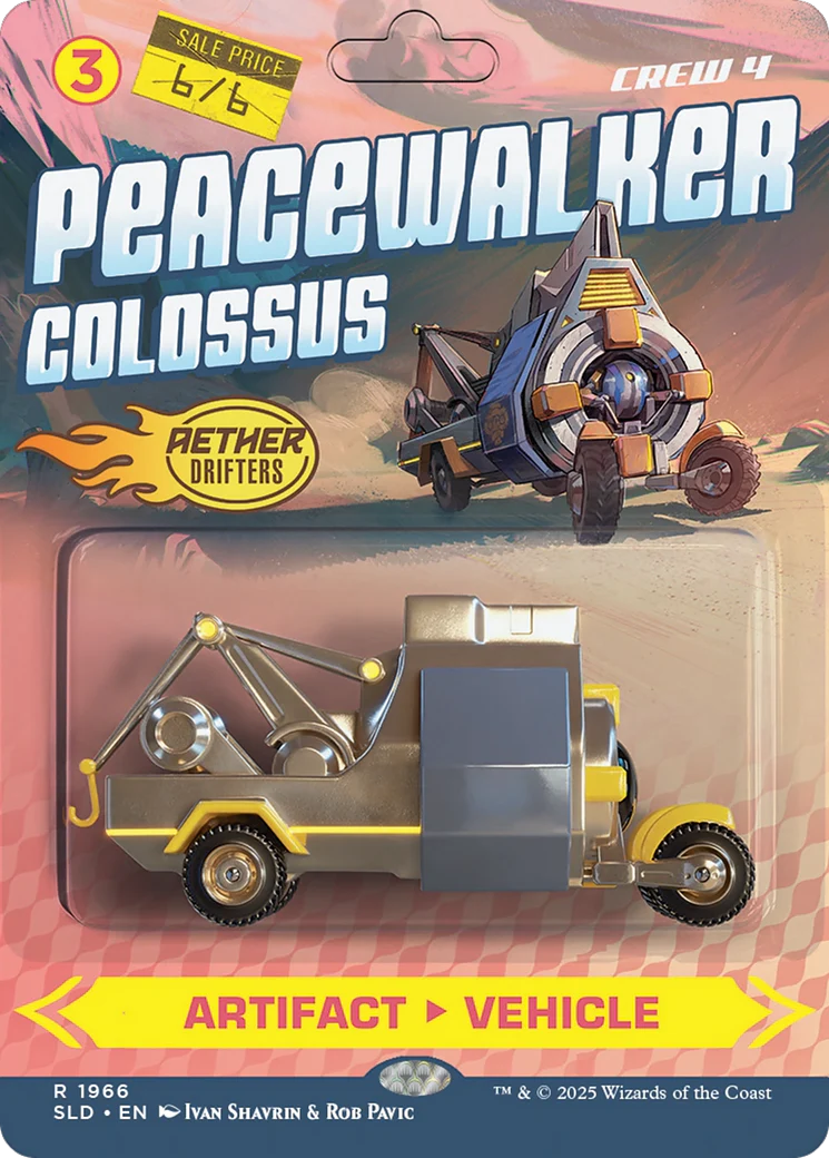 Peacewalker Colossus // Peacewalker Colossus (SLD-1966) - Secret Lair Drop (Borderless) Foil - Image 2
