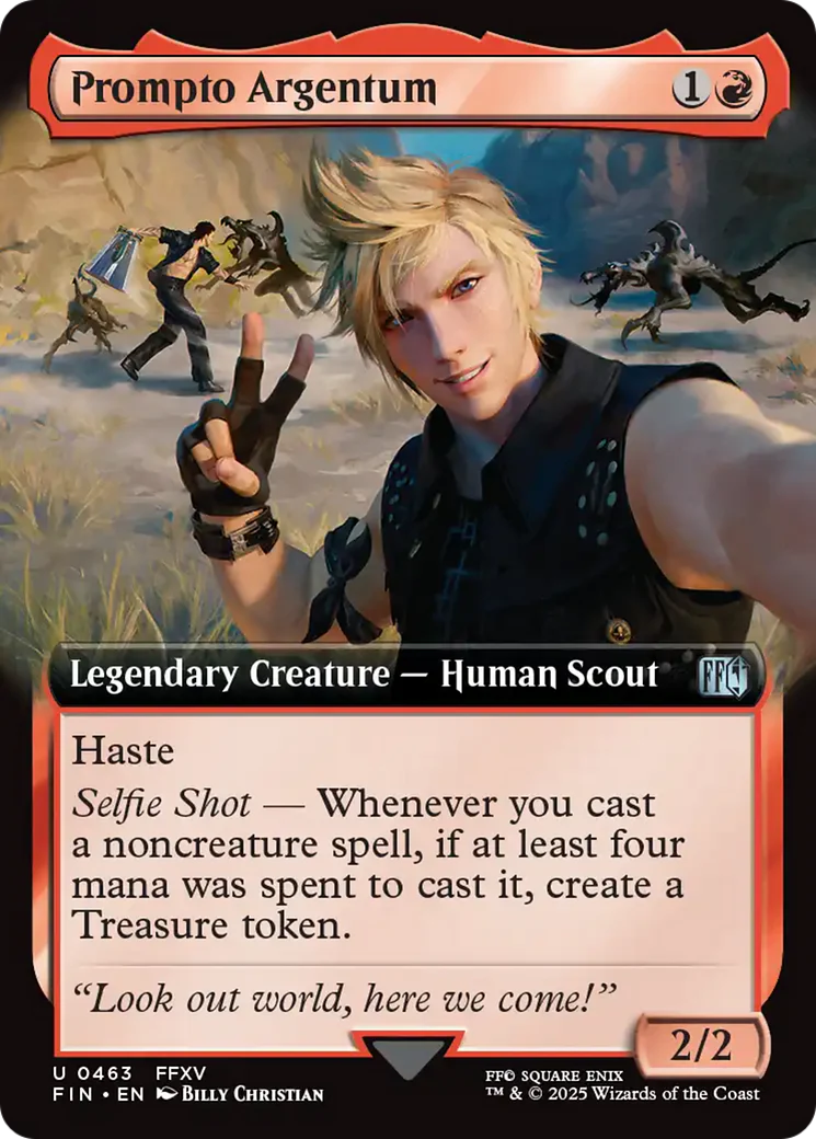 Prompto Argentum (Extended Art) (FIN-463) - FINAL FANTASY