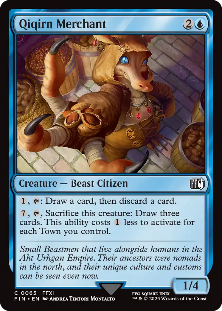 Qiqirn Merchant (FIN-065) - FINAL FANTASY