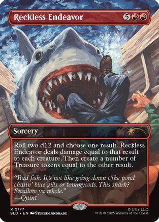 Reckless Endeavor (SLD-2177) - Secret Lair Drop Series