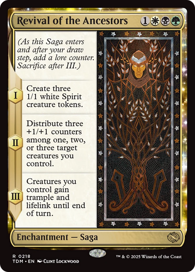 Revival of the Ancestors (TDM-218) - Tarkir: Dragonstorm