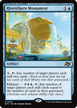 Riverchurn Monument (PPDFT-057) - Promo Pack: Aetherdrift Foil