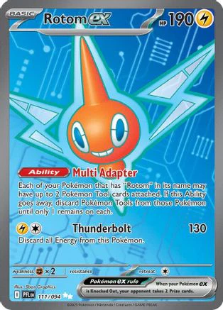 Rotom ex 111/094 - Ultra Rare - Holofoil