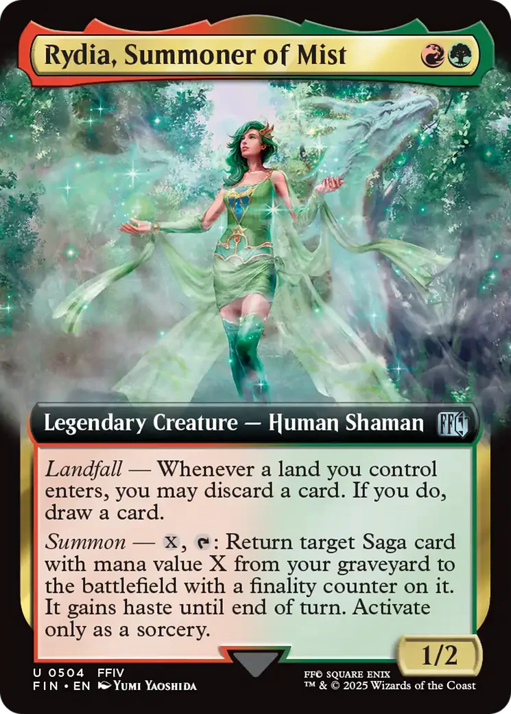 Rydia, Summoner of Mist (Extended Art) (FIN-504) - FINAL FANTASY