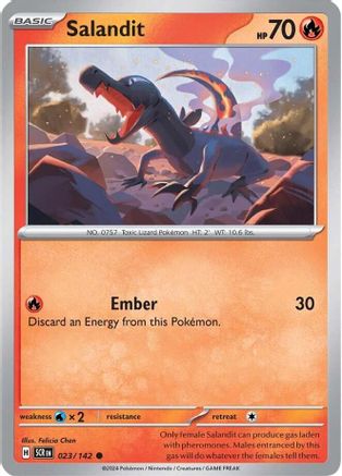 Salandit 023/142 - Common - Reverse Holofoil