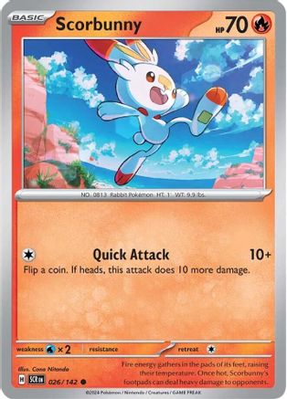 Scorbunny 026/142 - Common