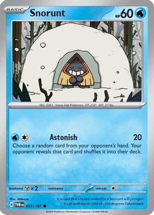 Snorunt 051/167 - Common