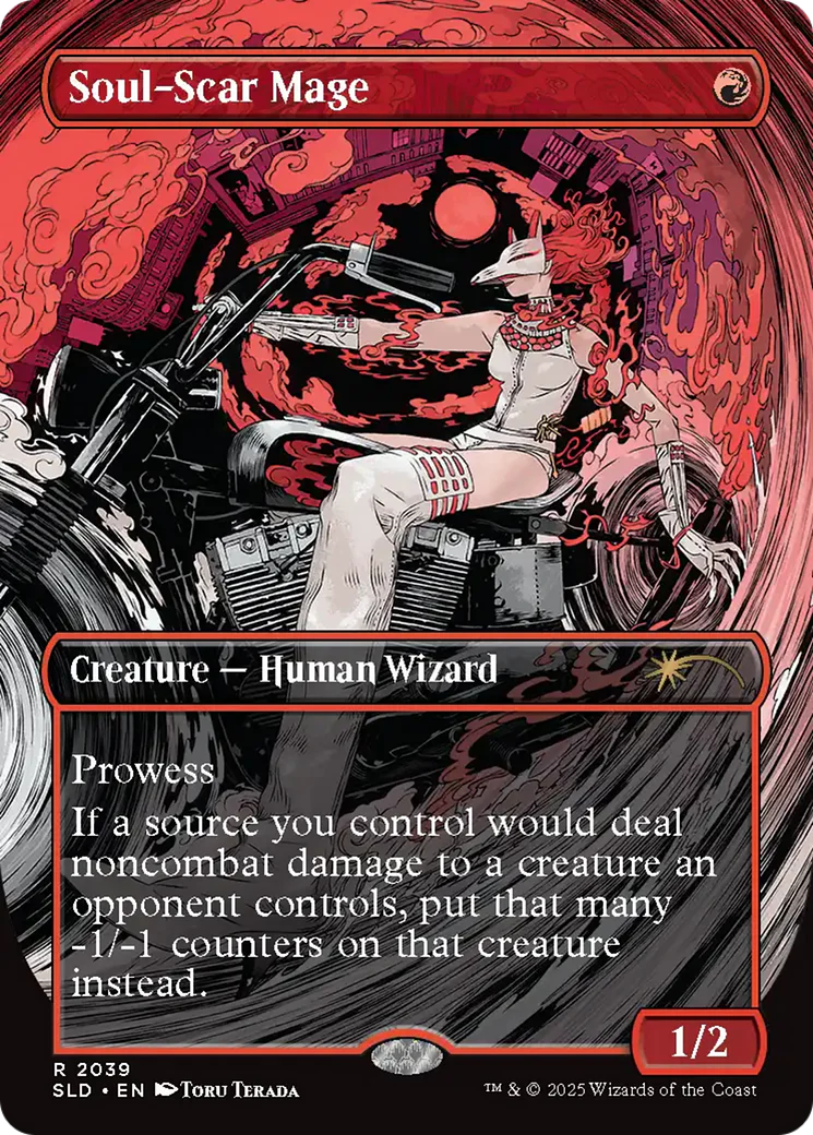 Soul-Scar Mage (2039) (SLD-2039) - Secret Lair Drop Series