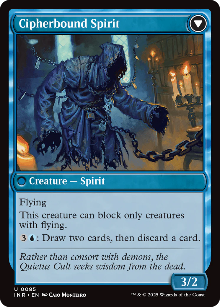 Soulcipher Board // Cipherbound Spirit (INR-085) - Innistrad Remastered - Image 2