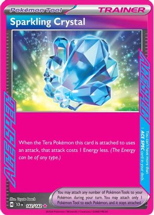 Sparkling Crystal 142/142 - ACE SPEC Rare - Holofoil