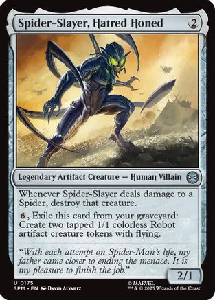 Spider-Slayer, Hatred Honed (SPM-175) - Marvel's Spider-Man Foil