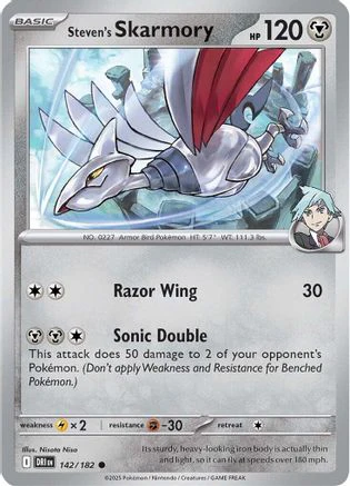 Steven's Skarmory 142 - Common