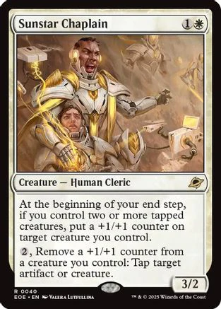 Sunstar Chaplain (EOE-040) - Edge of Eternities