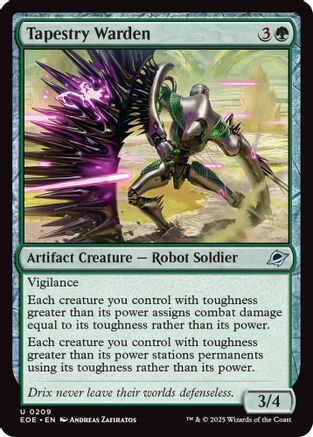 Tapestry Warden 209 - Uncommon - Foil