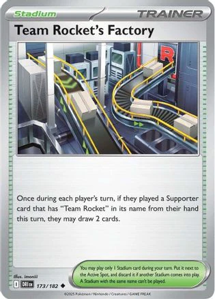Team Rocket's Factory 173 - Uncommon