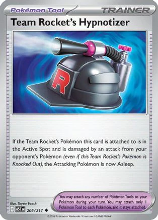 Team Rocket's Hypnotizer (206) - ME Ascended Heroes