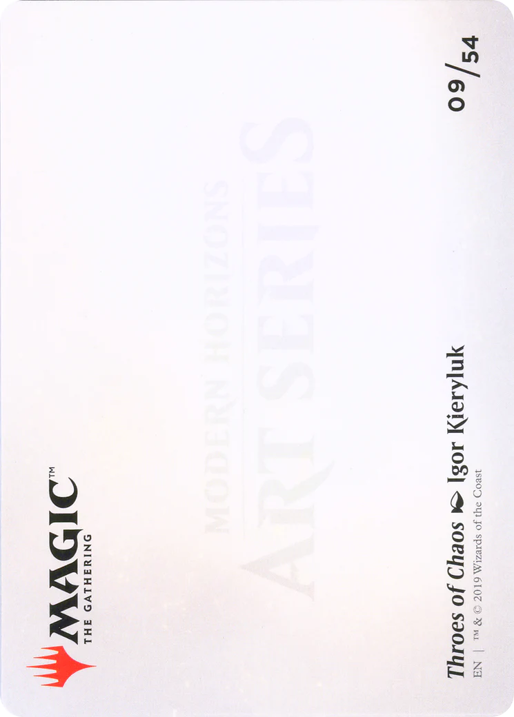 Throes of Chaos (Art Series) (ASMH1-009) - Modern Horizons Art Series (Borderless) - Image 2