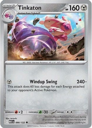 Tinkaton 098 - Uncommon - Reverse Holofoil
