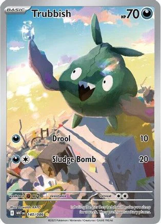 Trubbish 140/086 - Illustration Rare - Holofoil