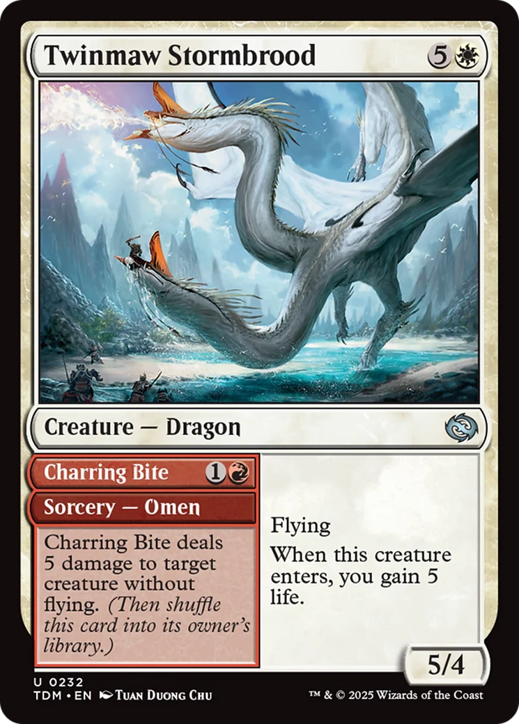 Twinmaw Stormbrood (TDM-232) - Tarkir: Dragonstorm