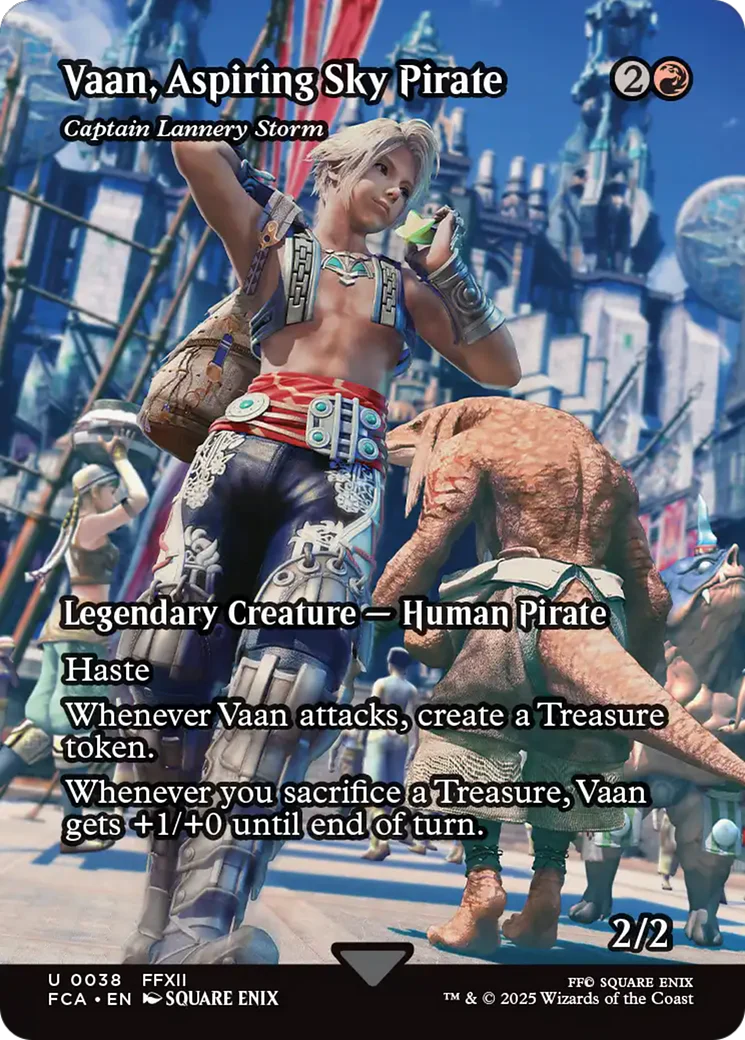Vaan, Aspiring Sky Pirate - Captain Lannery Storm (Showcase) (FCA-038) - FINAL FANTASY: Through the Ages