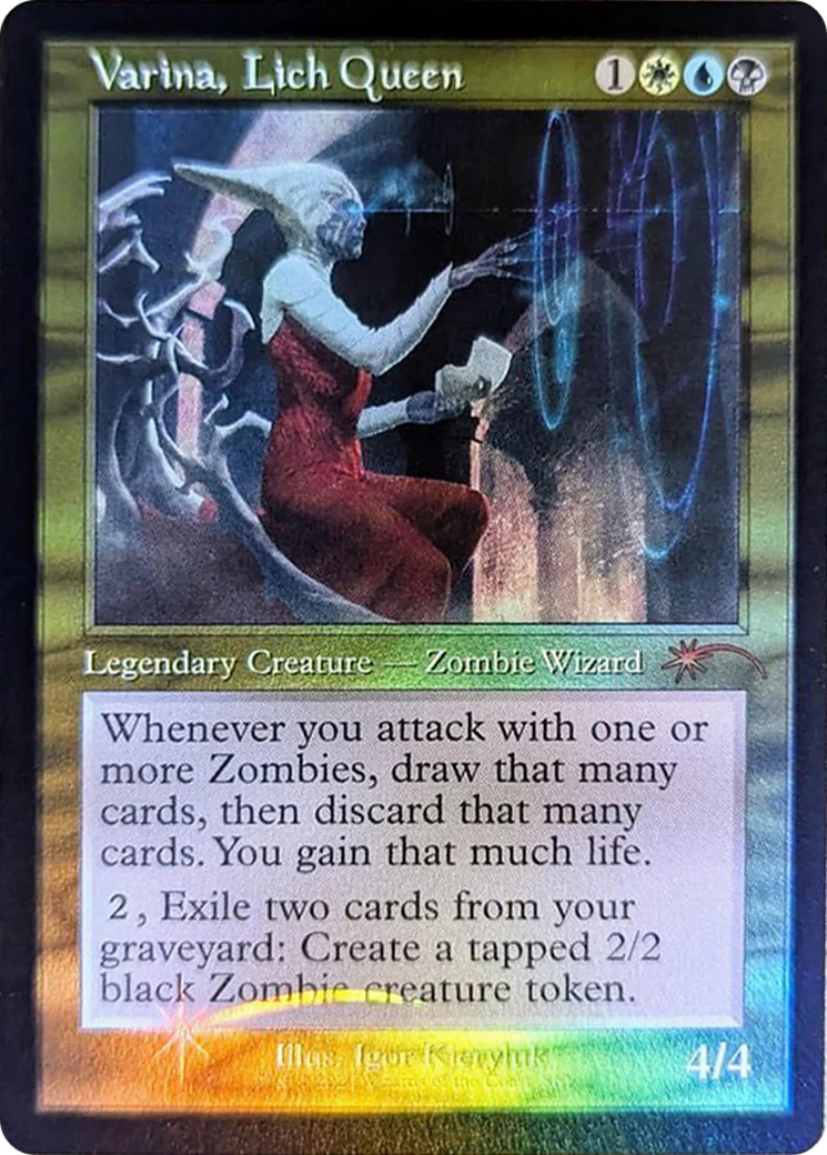 Varina, Lich Queen (Retro Frame) (SLD-861) - Secret Lair Drop Series Foil