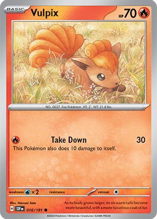 Vulpix 016/191 - Common