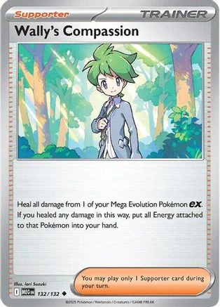 Wally's Compassion 132/132 - Uncommon