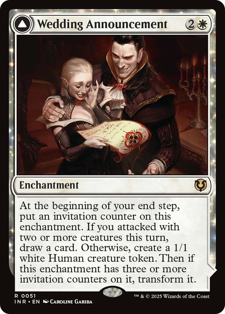 Wedding Announcement // Wedding Festivity (INR-051) - Innistrad Remastered: (enchantment) Foil - Image 7