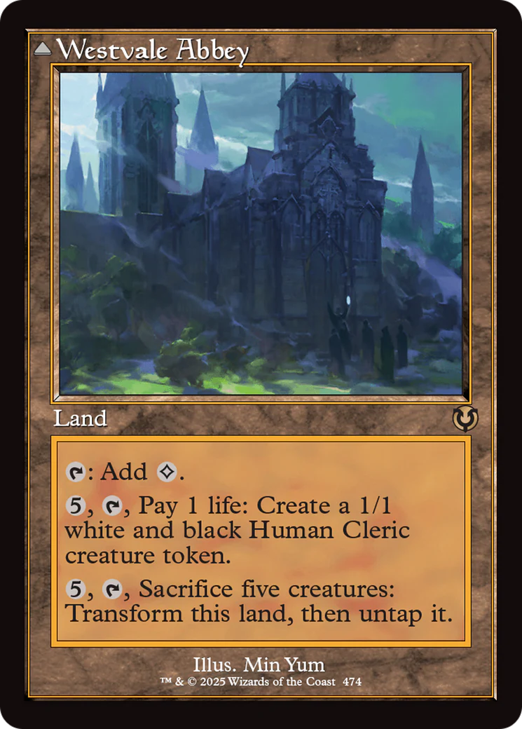 Westvale Abbey // Ormendahl, Profane Prince (INR-474) - Innistrad Remastered Foil - Image 2