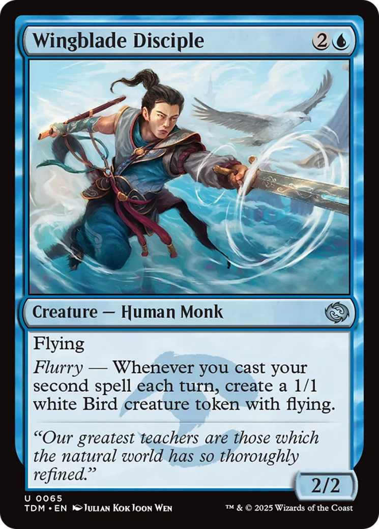 Wingblade Disciple (TDM-065) - Tarkir: Dragonstorm