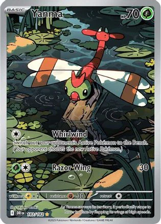 Yanma 183/182 - Illustration Rare - Holofoil